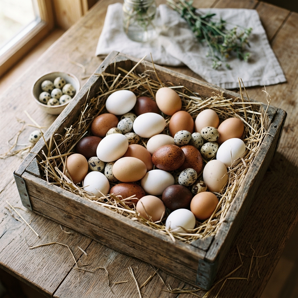 Fresh eggs